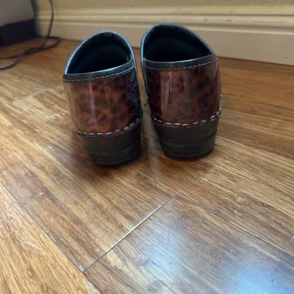 Women's Koi Sanita clogs - Size 38 - Patent leopard print - Picture 3 of 5